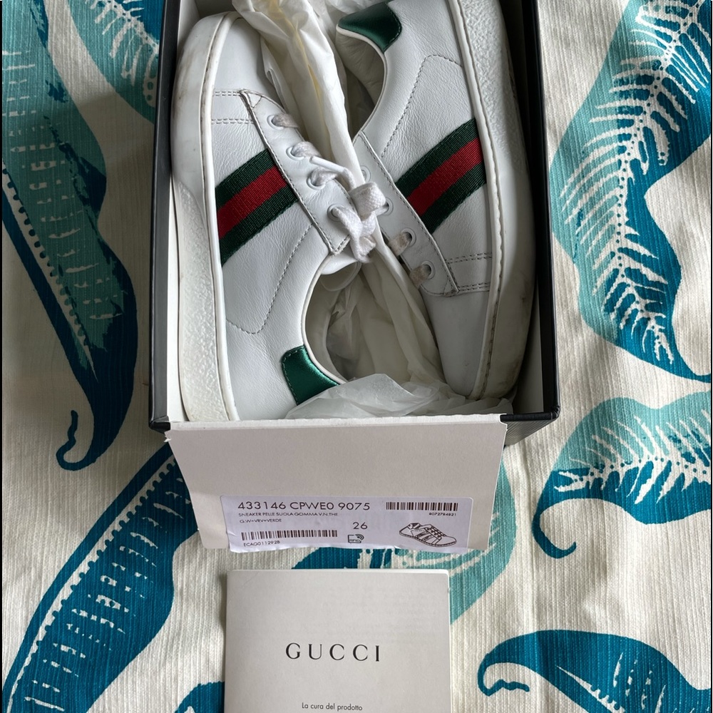 Toddler Leather low-top with Web